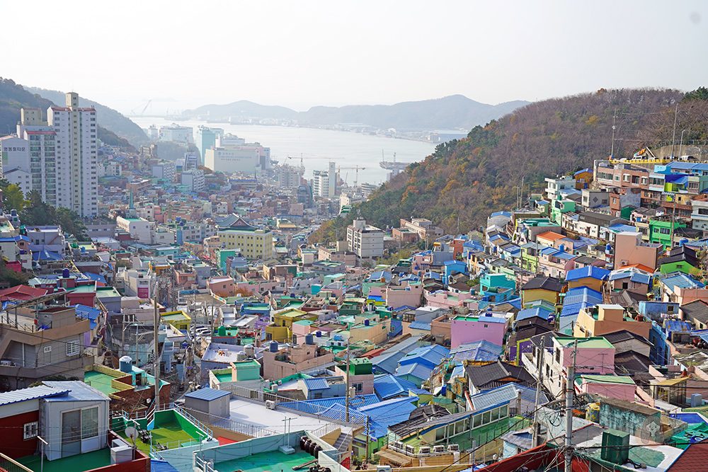釜山必去景點-甘川文化村-감천문화마을