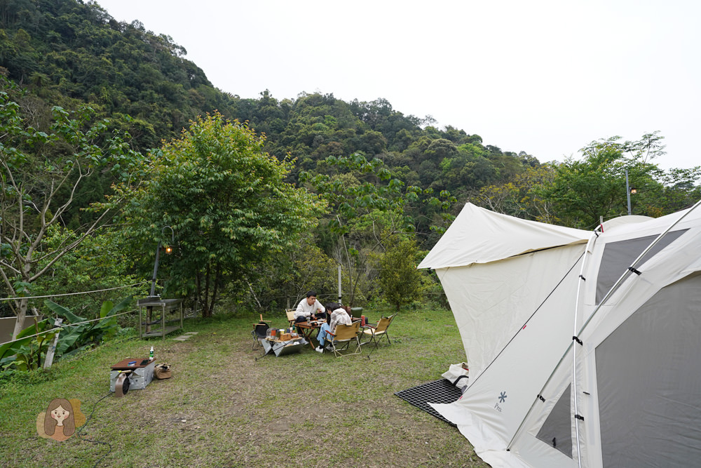 新竹五峰 馬丘比丘露營區，天湖部落裡的山谷祕魯，享受草地與原始山林
