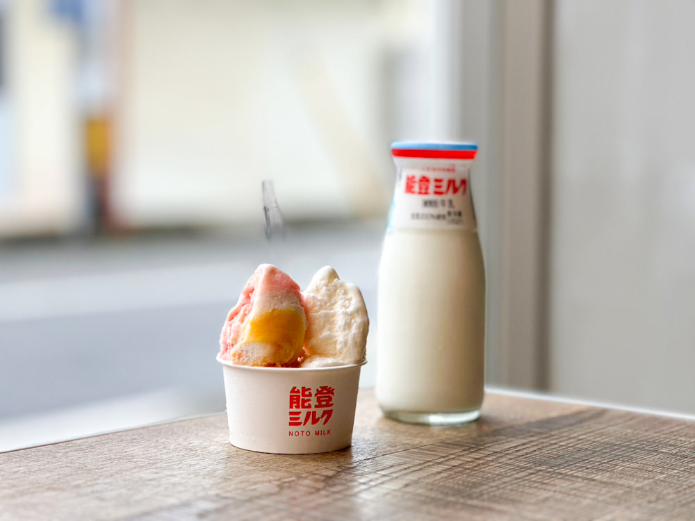 石川美食 能登牛奶 能登milk factory 能登ミルク notomilk