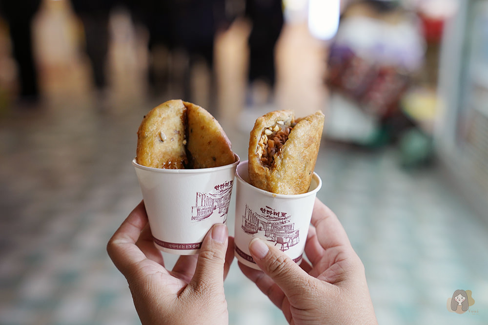 釜山海雲台傳統市場糖餅