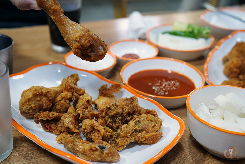 釜山海雲台傳統市場炸雞