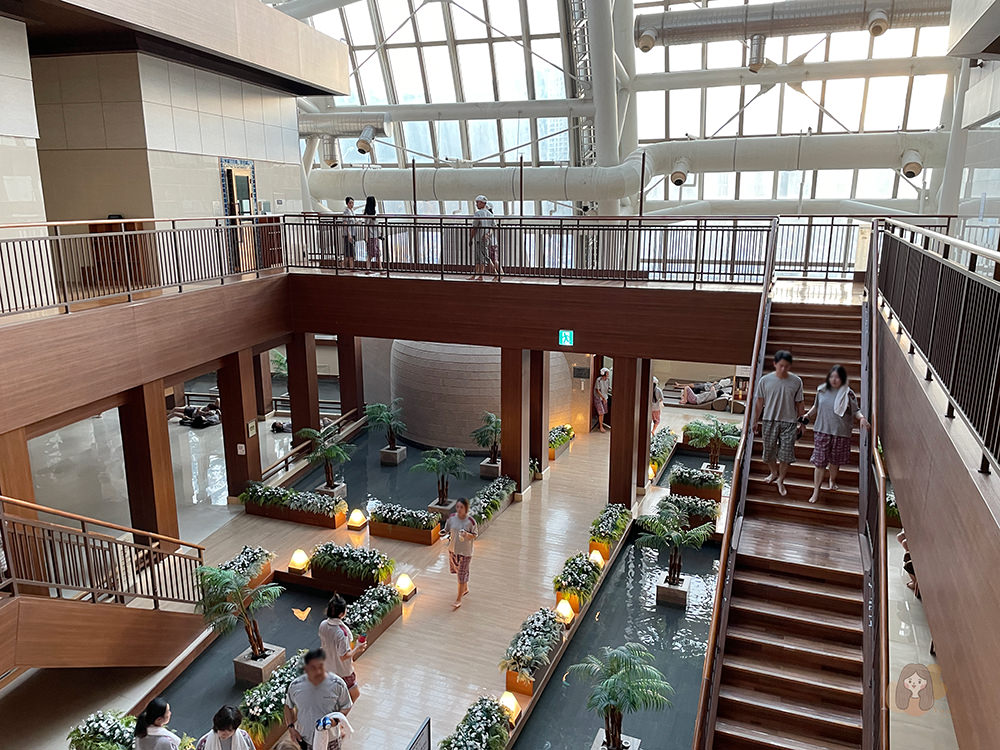 釜山新世界-Spa-Land-，五星級汗蒸幕設備，外國人也能輕鬆體驗，釜山地鐵-Centum-City-站新世界百貨旁