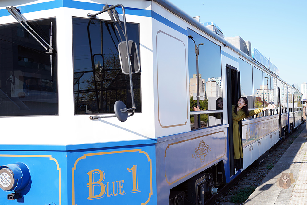 釜山藍線公園海雲台海岸列車-해운대블루라인파크