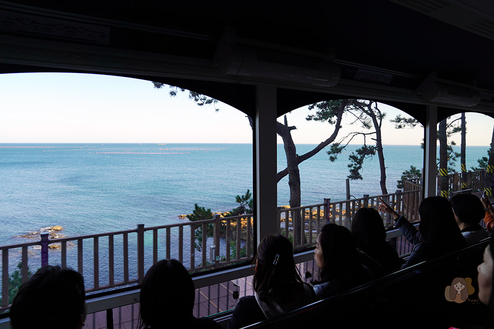 釜山藍線公園海雲台海岸列車-해운대블루라인파크