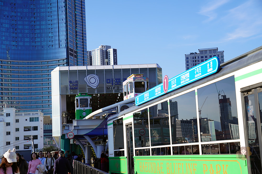 釜山藍線公園海雲台海岸列車-해운대블루라인파크