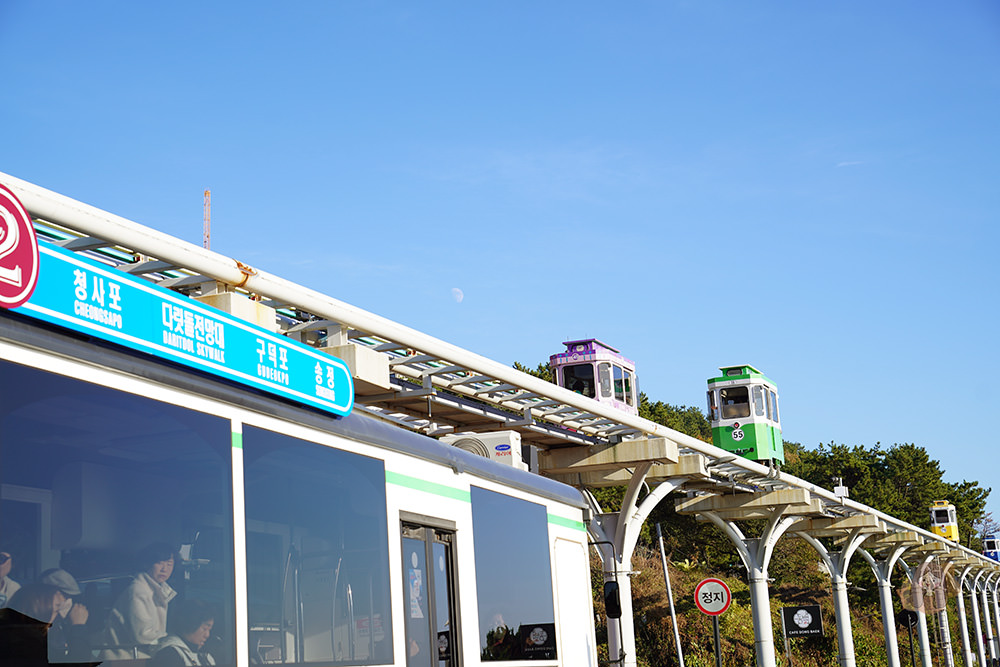 釜山藍線公園海雲台海岸列車-해운대블루라인파크
