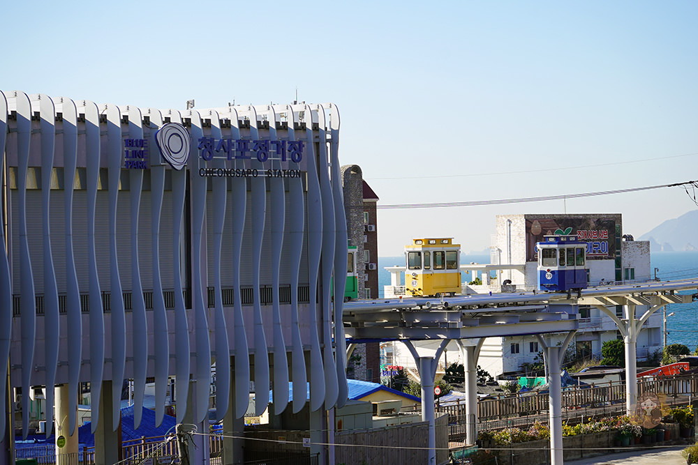 釜山藍線公園-海雲台海岸列車-Blueline-Park