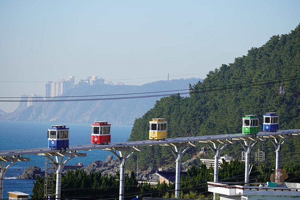 釜山藍線公園-海雲台海岸列車-Blueline-Park