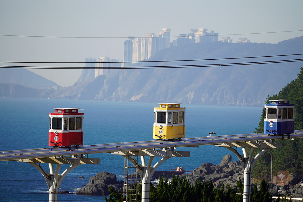 釜山藍線公園-海雲台海岸列車-Blueline-Park