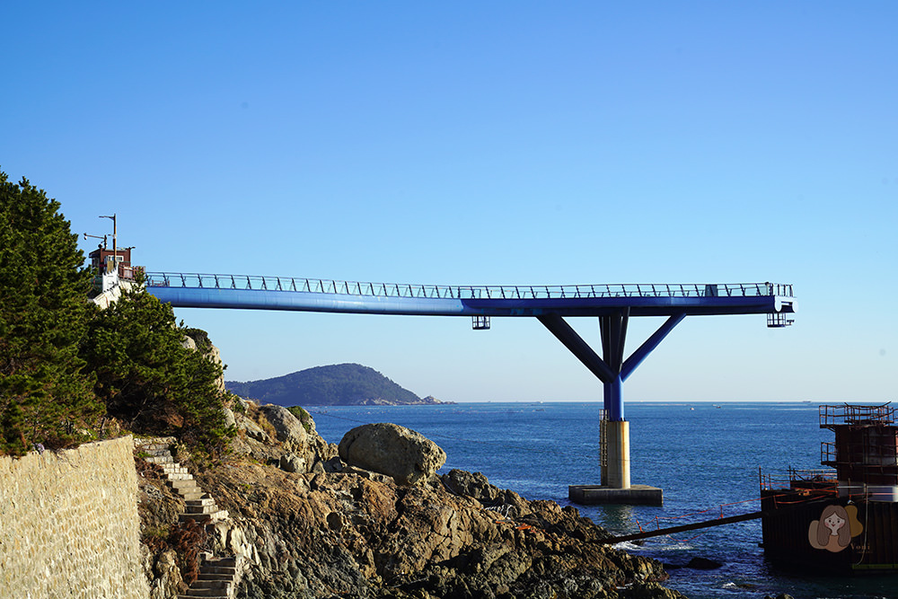 釜山青沙浦天空步道 青沙浦踏石展望台 청사포다릿돌전망대