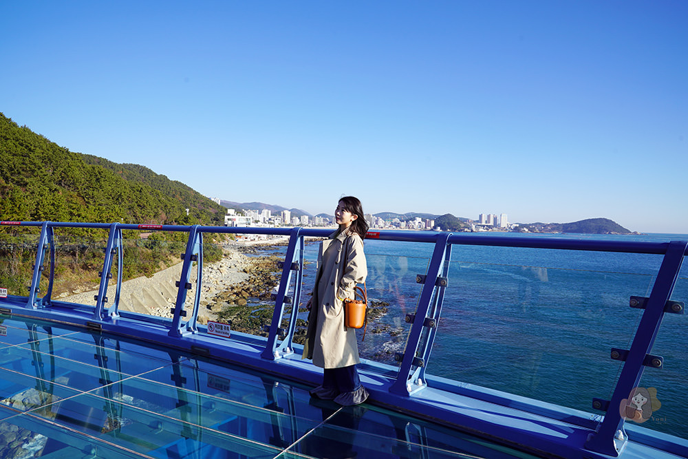 釜山青沙浦天空步道 青沙浦踏石展望台 청사포다릿돌전망대