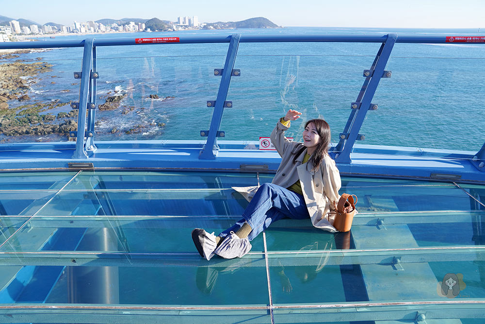 釜山青沙浦天空步道 青沙浦踏石展望台 청사포다릿돌전망대