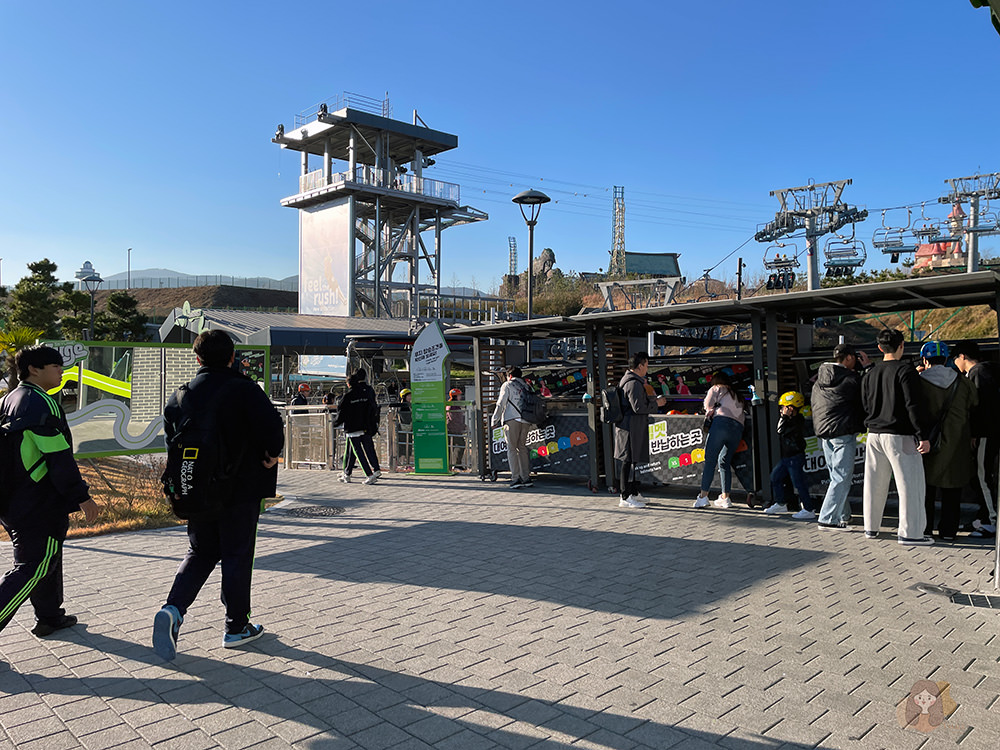 釜山-Skyline-Luge-斜坡滑車-高空滑索-釜山樂天世界旁