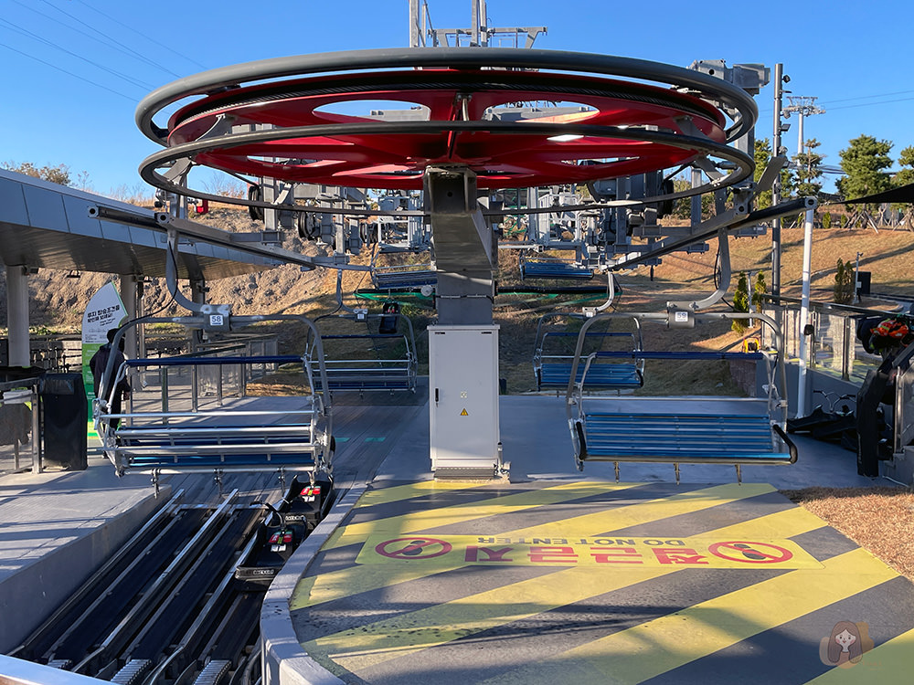 釜山-Skyline-Luge-斜坡滑車-高空滑索-釜山樂天世界旁