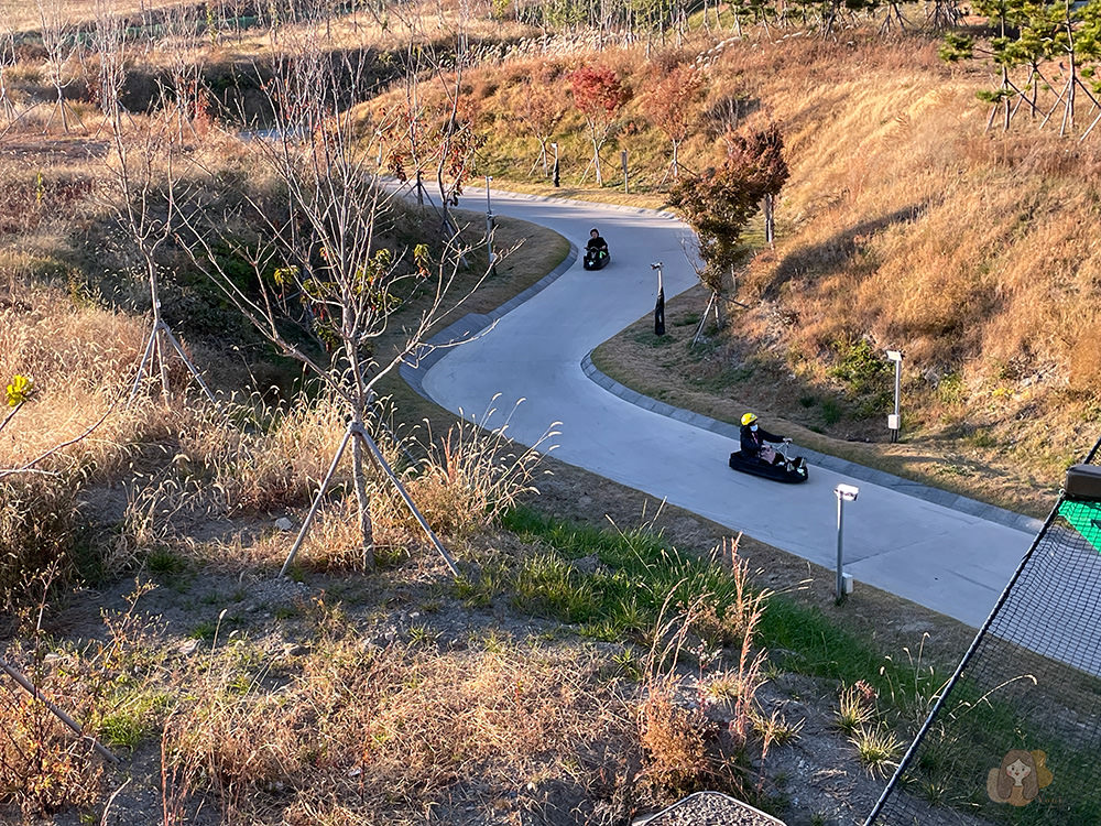釜山-Skyline-Luge-斜坡滑車-高空滑索-釜山樂天世界旁