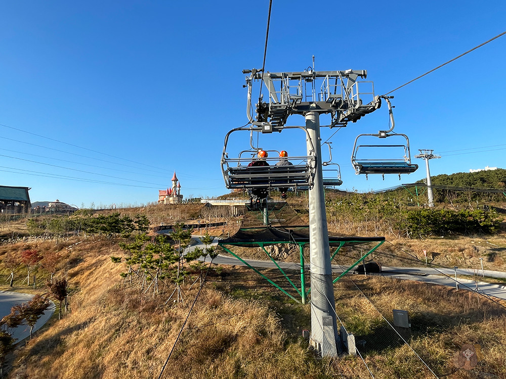 釜山-Skyline-Luge-斜坡滑車-高空滑索-釜山樂天世界旁