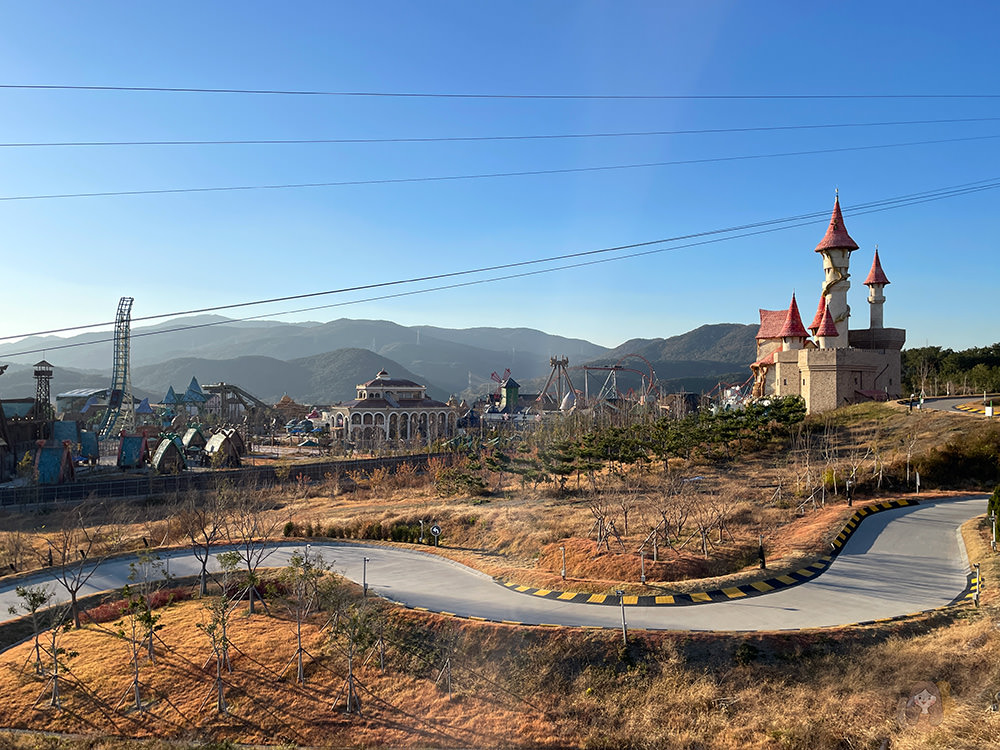 釜山-Skyline-Luge-斜坡滑車-高空滑索-釜山樂天世界旁