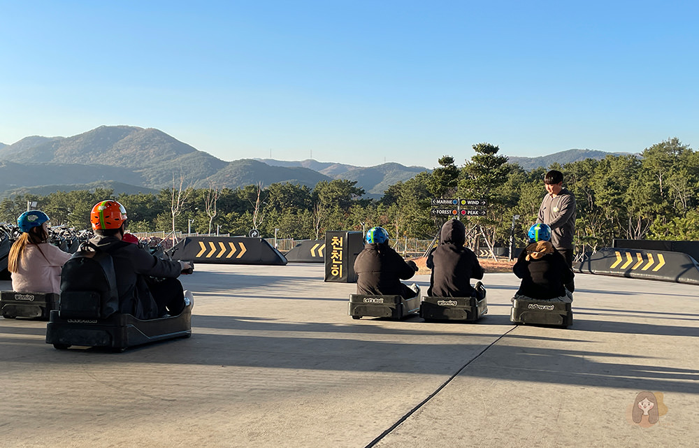 釜山-Skyline-Luge-斜坡滑車-高空滑索-釜山樂天世界旁
