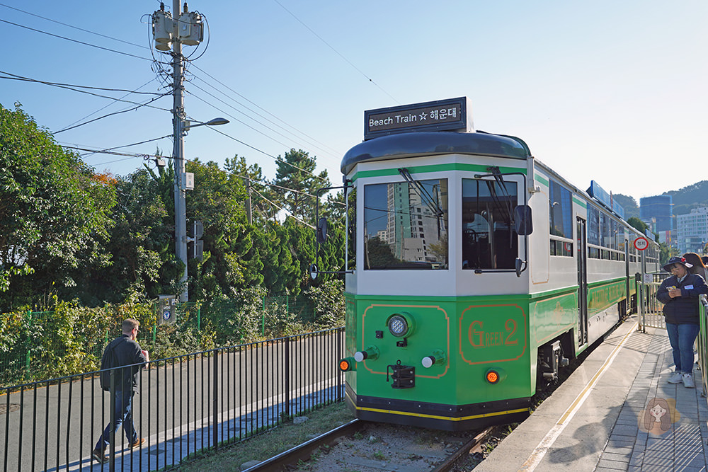 釜山藍線公園海雲台海岸列車-해운대블루라인파크