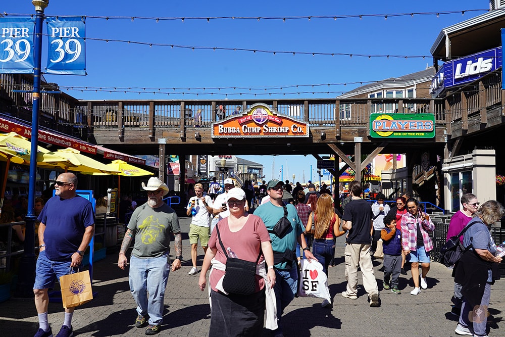 San Francisco Fishermans' Whare Pier 39 舊金山漁人碼頭 39 號碼頭