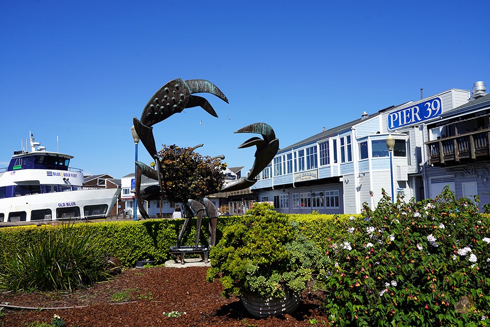 San Francisco Fishermans' Whare Pier 39 舊金山漁人碼頭 39 號碼頭