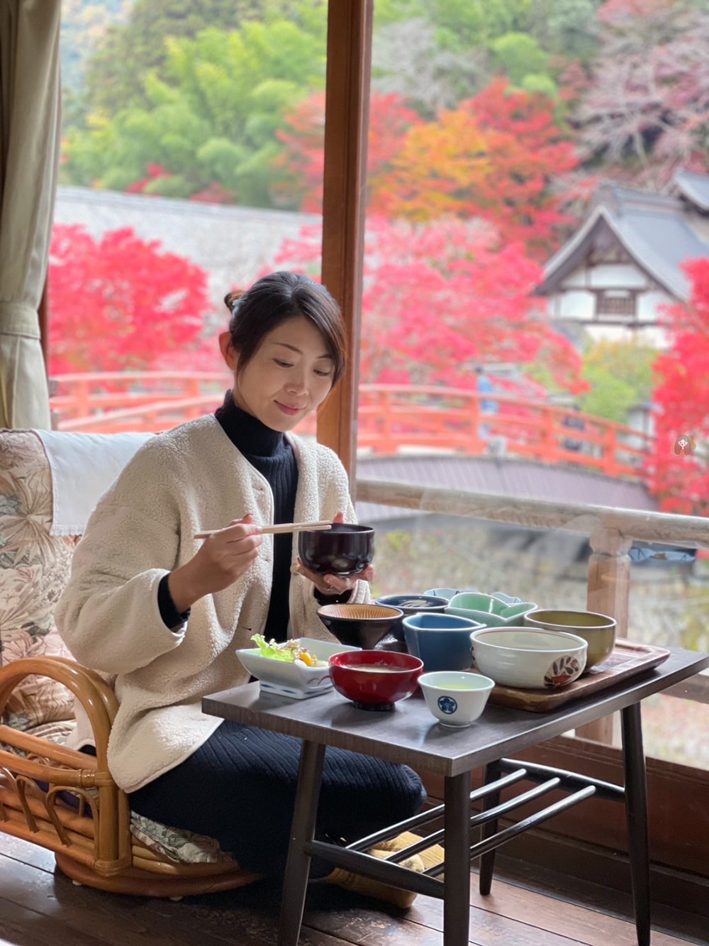 橋本屋山菜料理,室生寺太鼓橋前明治四年創業老舗料理旅館 - 第21張圖 室生寺前-橋本屋-山菜料理