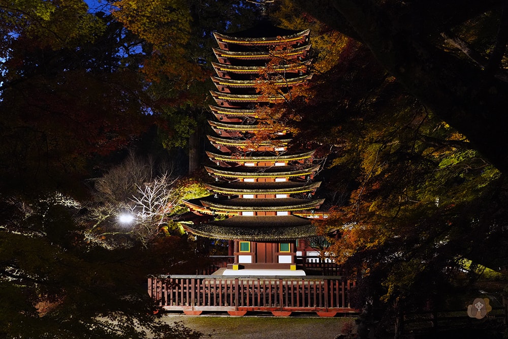 談山神社期間限定紅葉點燈,世界唯一木造十三重塔,境內藏有求好緣戀愛神社 - 第32張圖 奈良談山神社