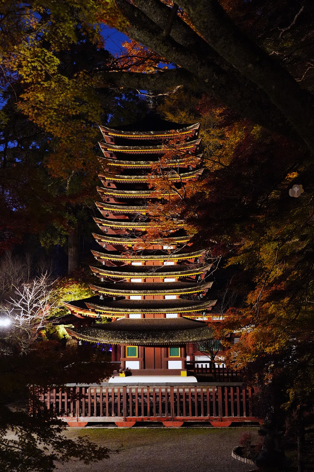 談山神社期間限定紅葉點燈,世界唯一木造十三重塔,境內藏有求好緣戀愛神社 - 第33張圖 奈良談山神社