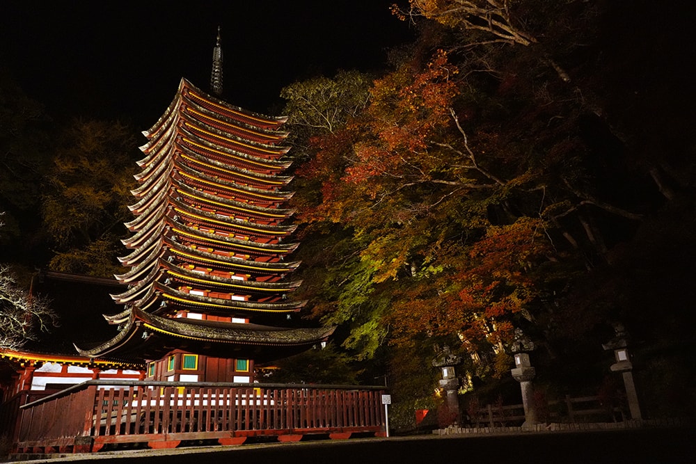 談山神社期間限定紅葉點燈,世界唯一木造十三重塔,境內藏有求好緣戀愛神社 - 第34張圖 奈良談山神社