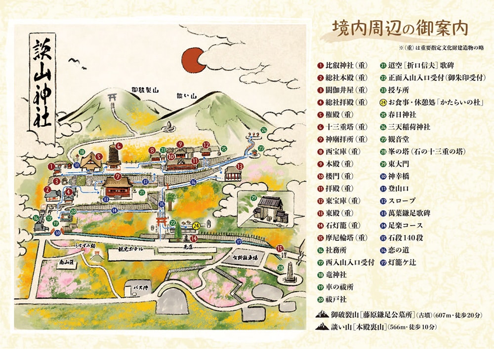 談山神社-地圖