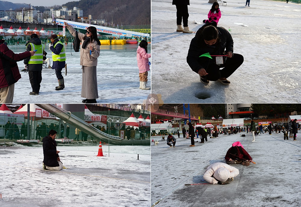 冰雪王國華川山鱒魚節,韓國江原道冬季限定慶典活動,冰釣、烤魚、冰雕、冰上活動及聖誕老人見面會 - 第18張圖 冰雪王國華川山鱒魚節 얼음나라화천산천어축제