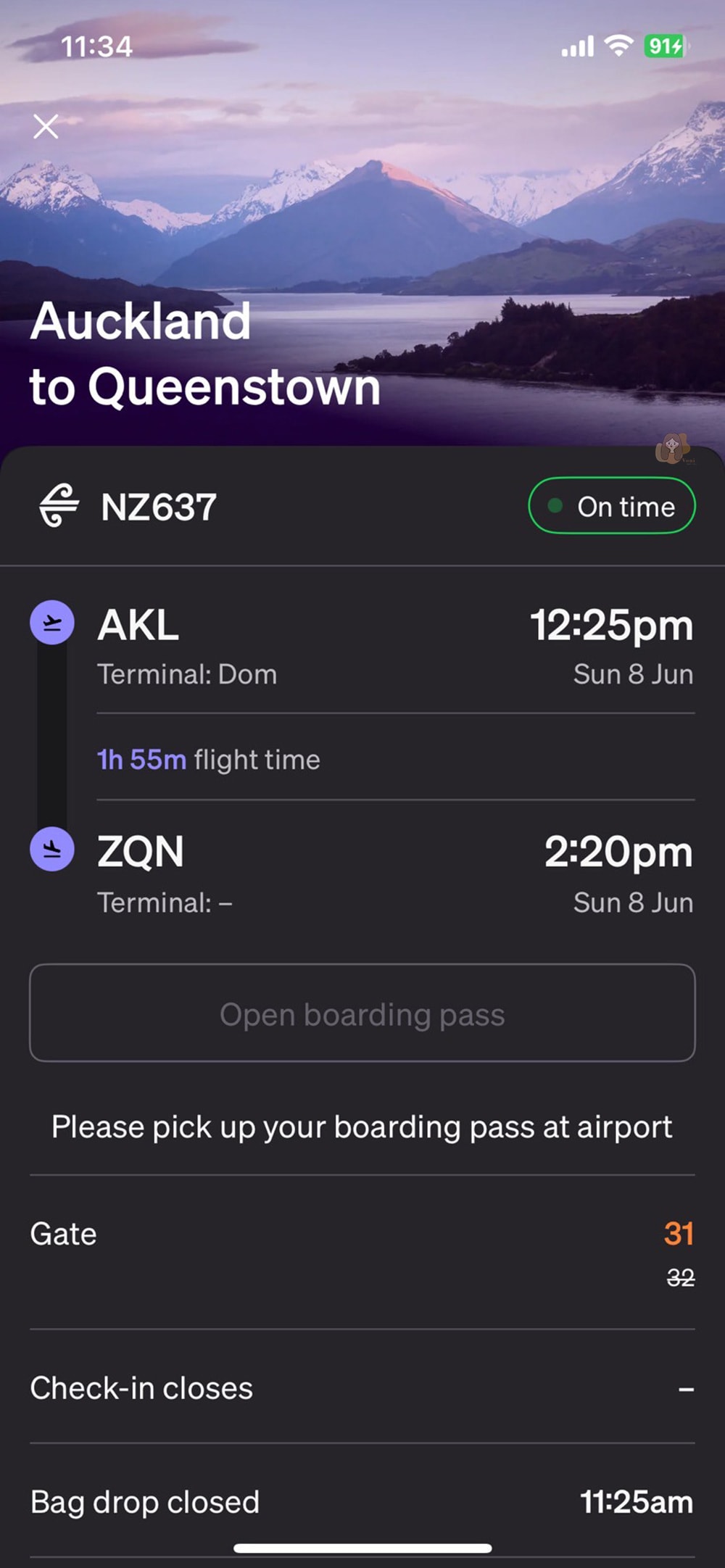 紐西蘭航空-國內轉機-air-new-zealand