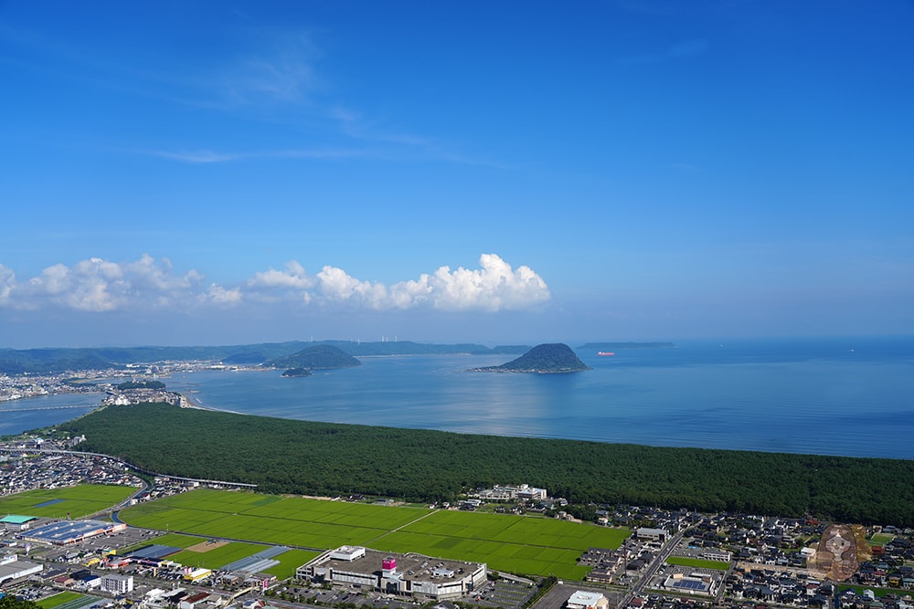 唐津-鏡山展望台-虹之松原