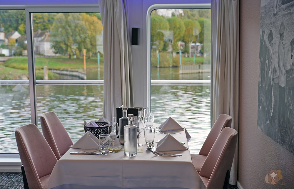 歐洲河輪法國塞納河河輪之旅 河輪餐點