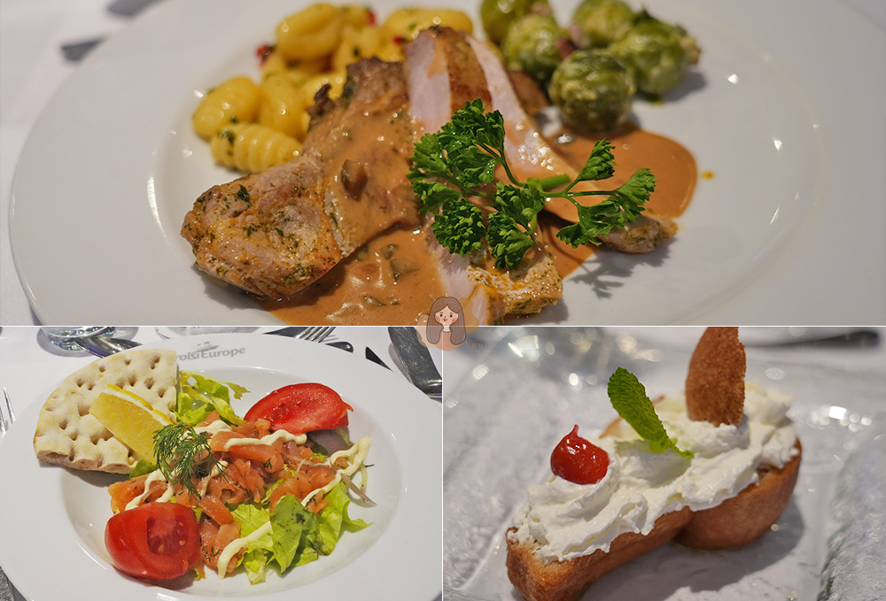 歐洲河輪法國塞納河河輪之旅 河輪餐點