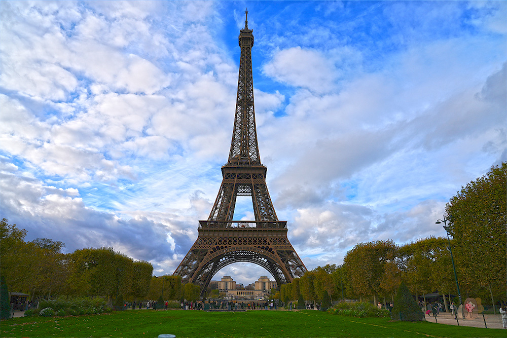 艾菲爾鐵塔 歐洲河輪法國塞納河河輪之旅