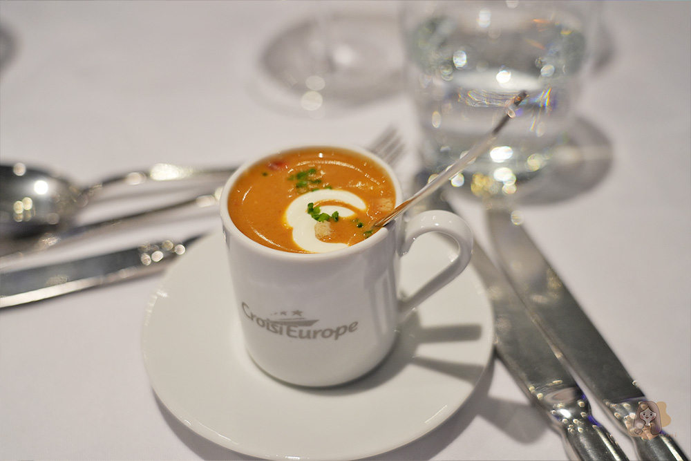 歐洲河輪法國塞納河河輪之旅 河輪餐點