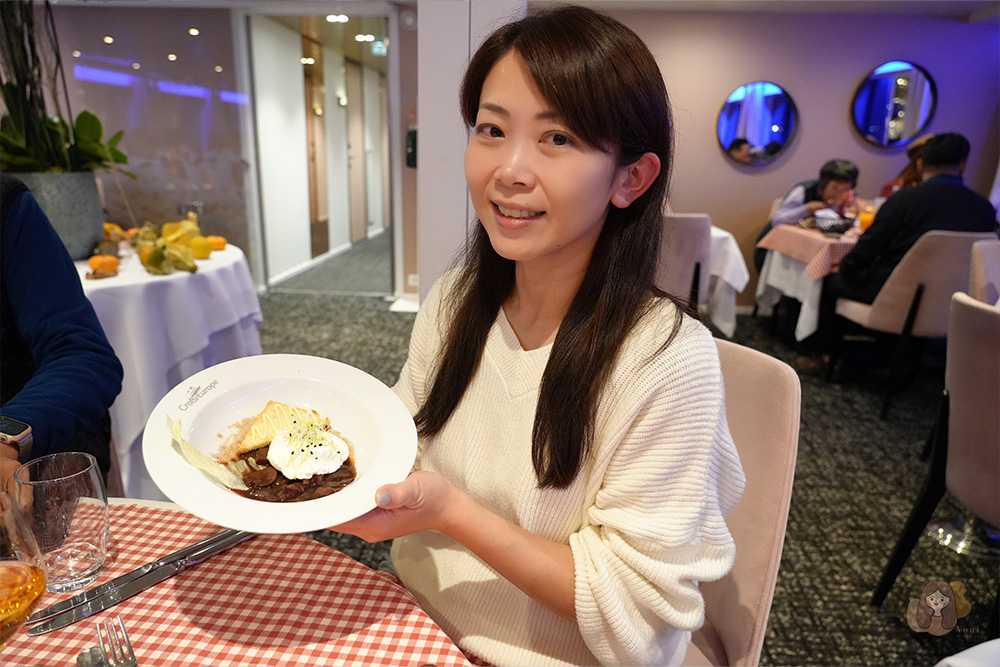 歐洲河輪法國塞納河河輪之旅 河輪餐點