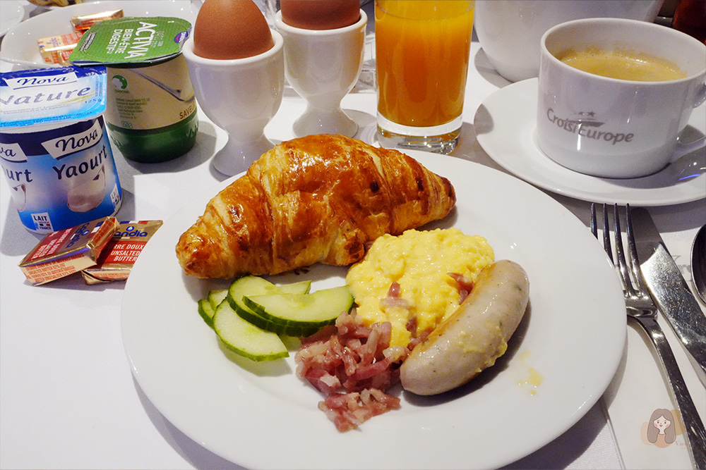 歐洲河輪法國塞納河河輪之旅 河輪餐點