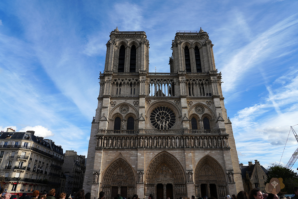 聖母院 歐洲河輪法國塞納河河輪之旅