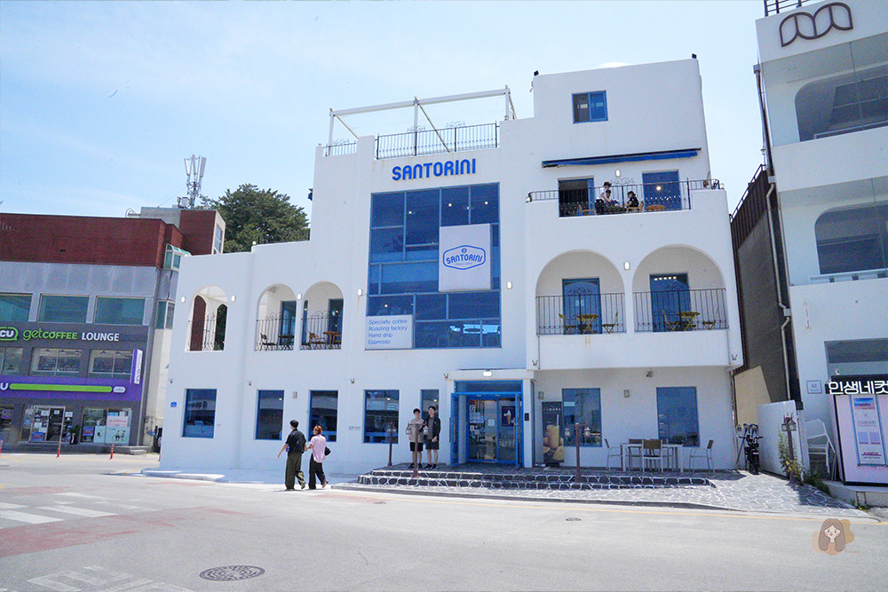 江原道安木海邊 안목해변,韓國東部的一片絕美果凍藍海岸,氣氛爆表 - 第2張圖 安木海邊-안목해변-Anmok-Beach