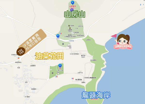 濟州西歸浦山房山油菜花제주 산방산 map.jpg