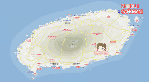 濟州島海岸咖啡 카페마니 CAFE mani MAP1.jpg